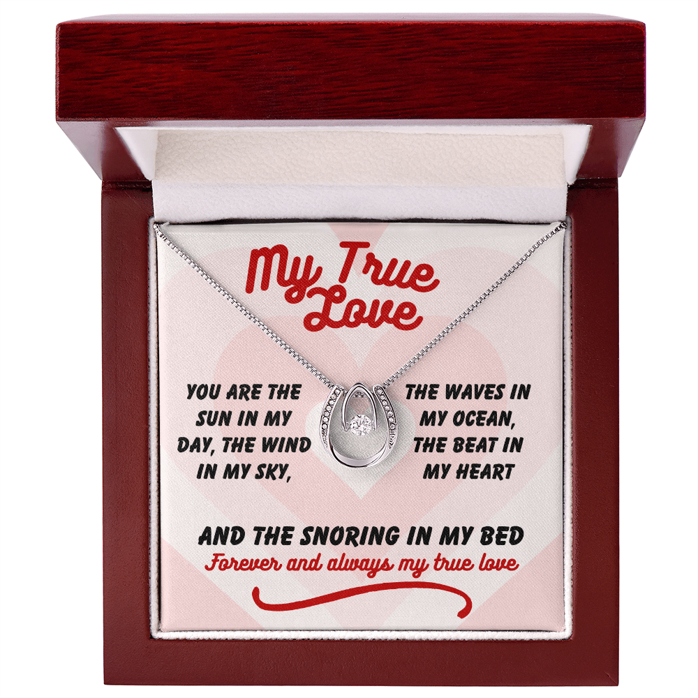 My true love - You are the sun - Lucky In Love Necklace