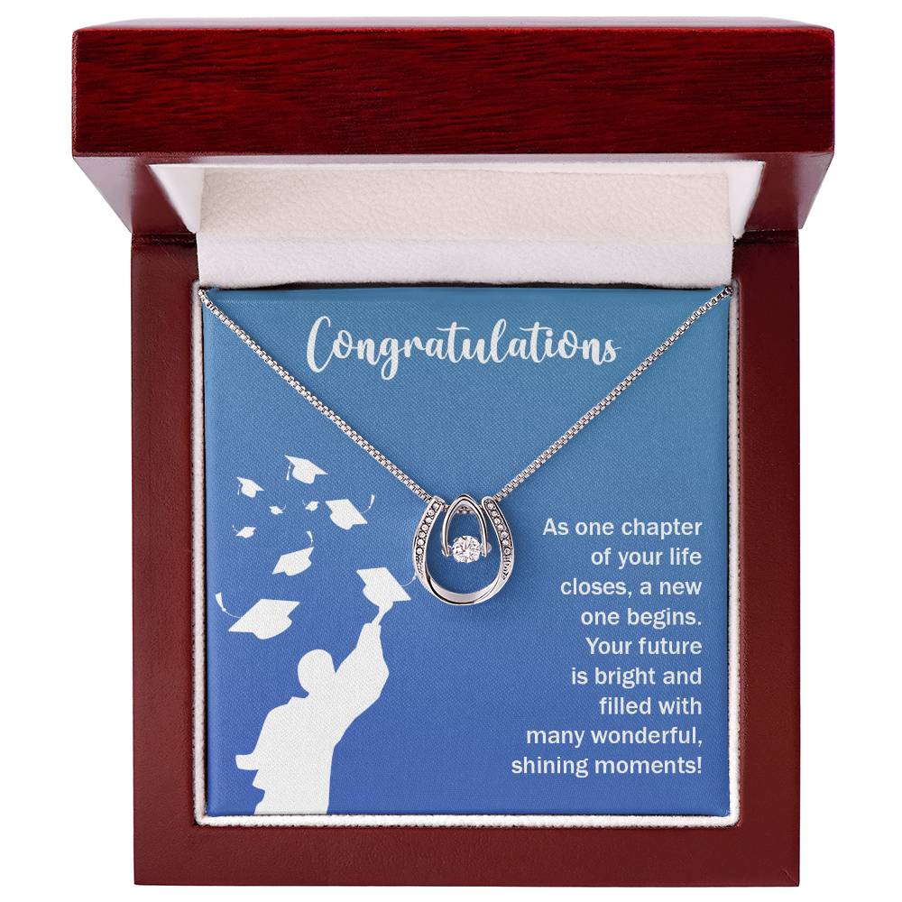 Graduation - As on chapter - Lucky In Love Necklace