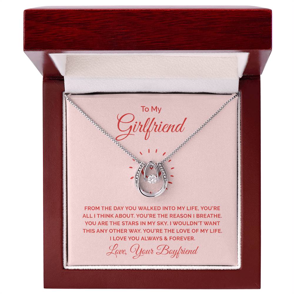 To Girlfriend - From the day - Lucky In Love Necklace