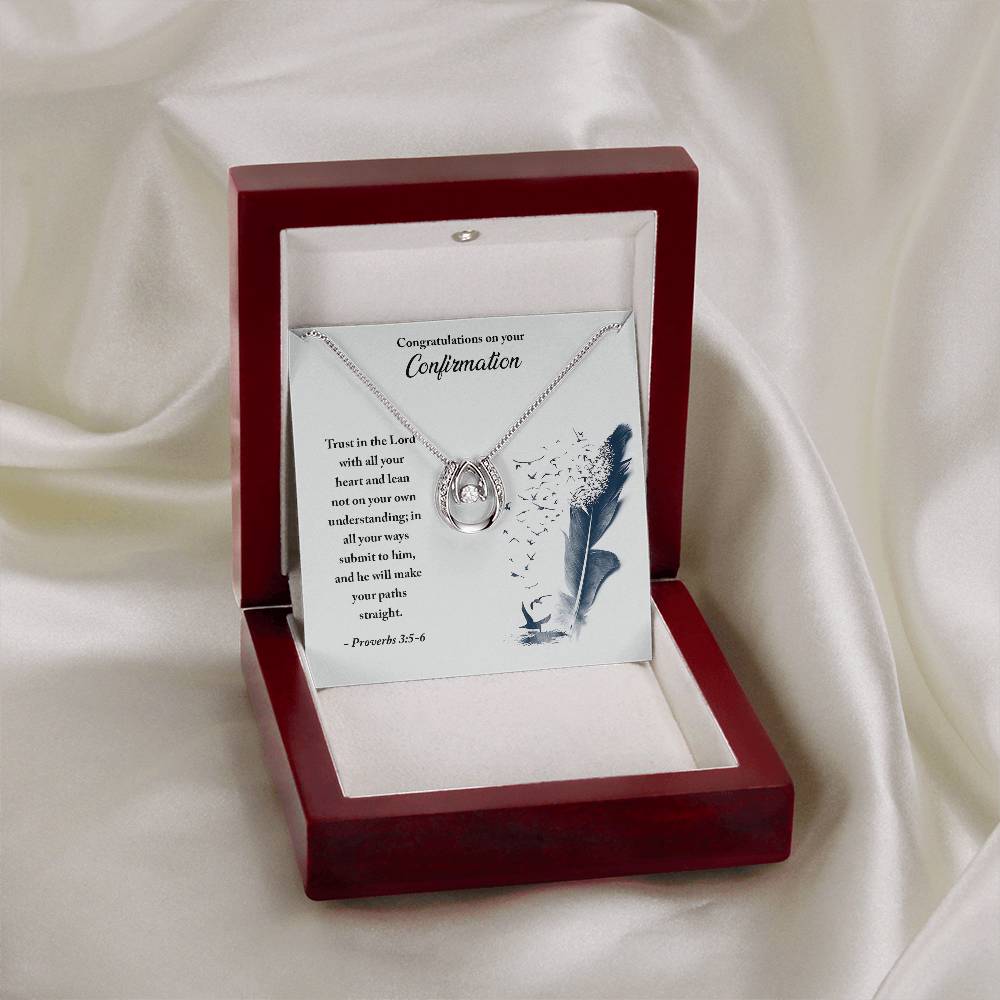 Confirmation - Trust in the Lord - Lucky In Love Necklace