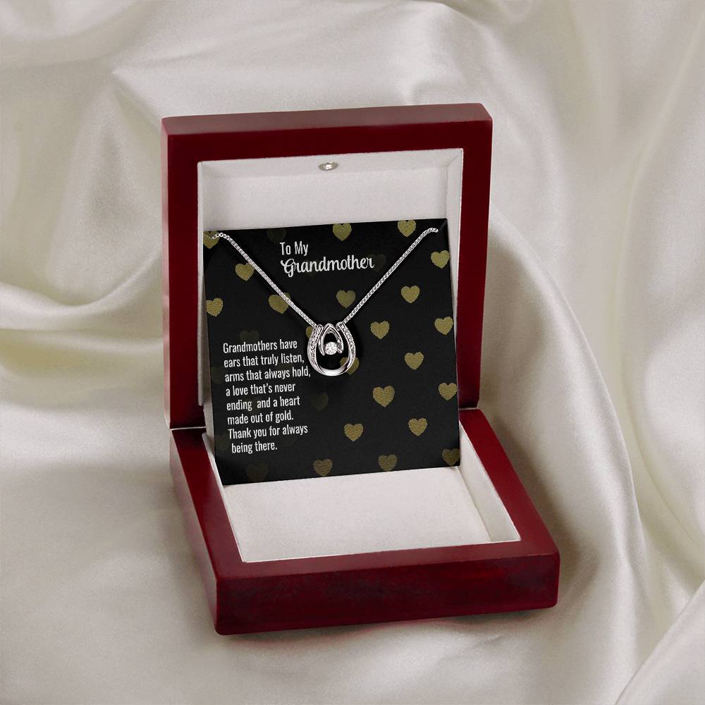 Grandmother - Grandmothers have - Lucky In Love Necklace