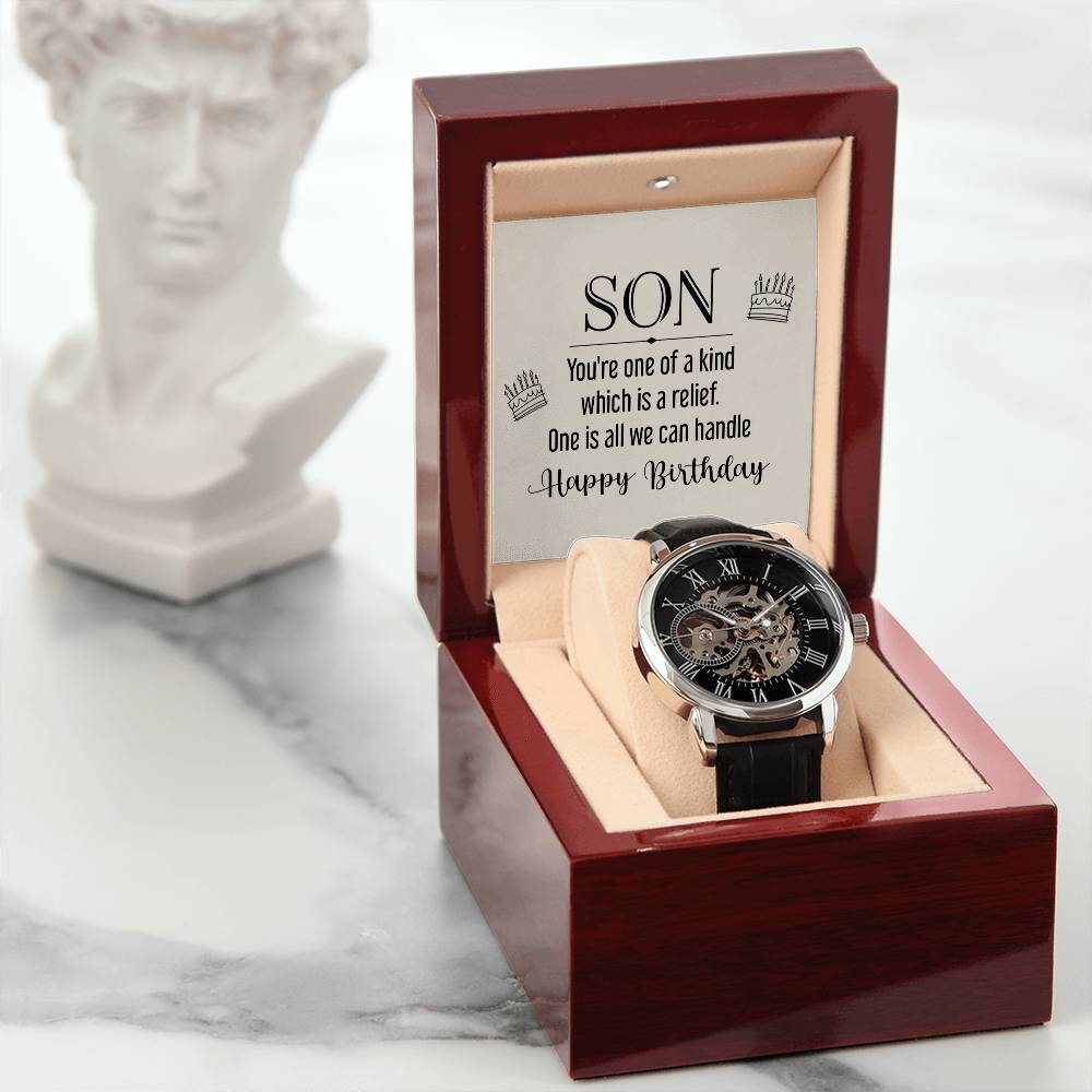 To Son - Son. You're one - Openwork Watch