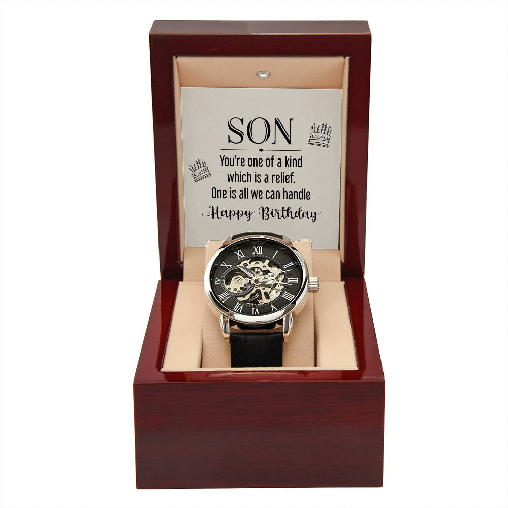 To Son - Son. You're one - Openwork Watch