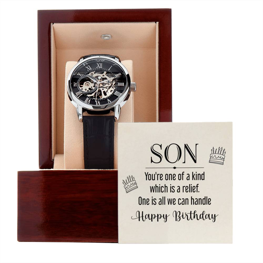 To Son - Son. You're one - Openwork Watch