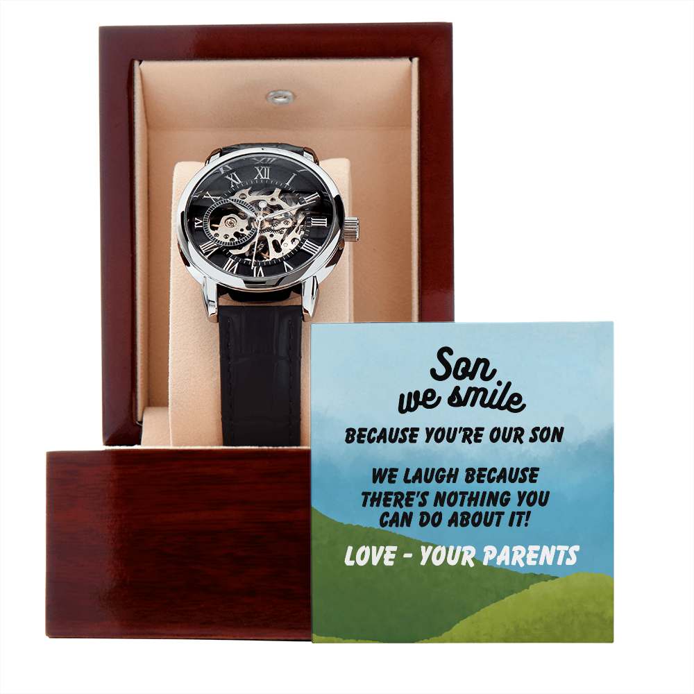 Son - Son we smile - Openwork Watch