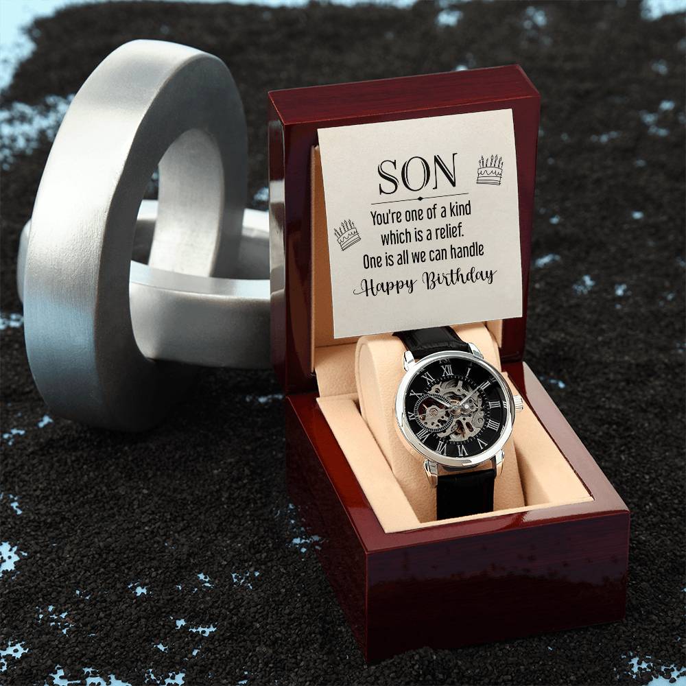 To Son - Son. You're one - Openwork Watch