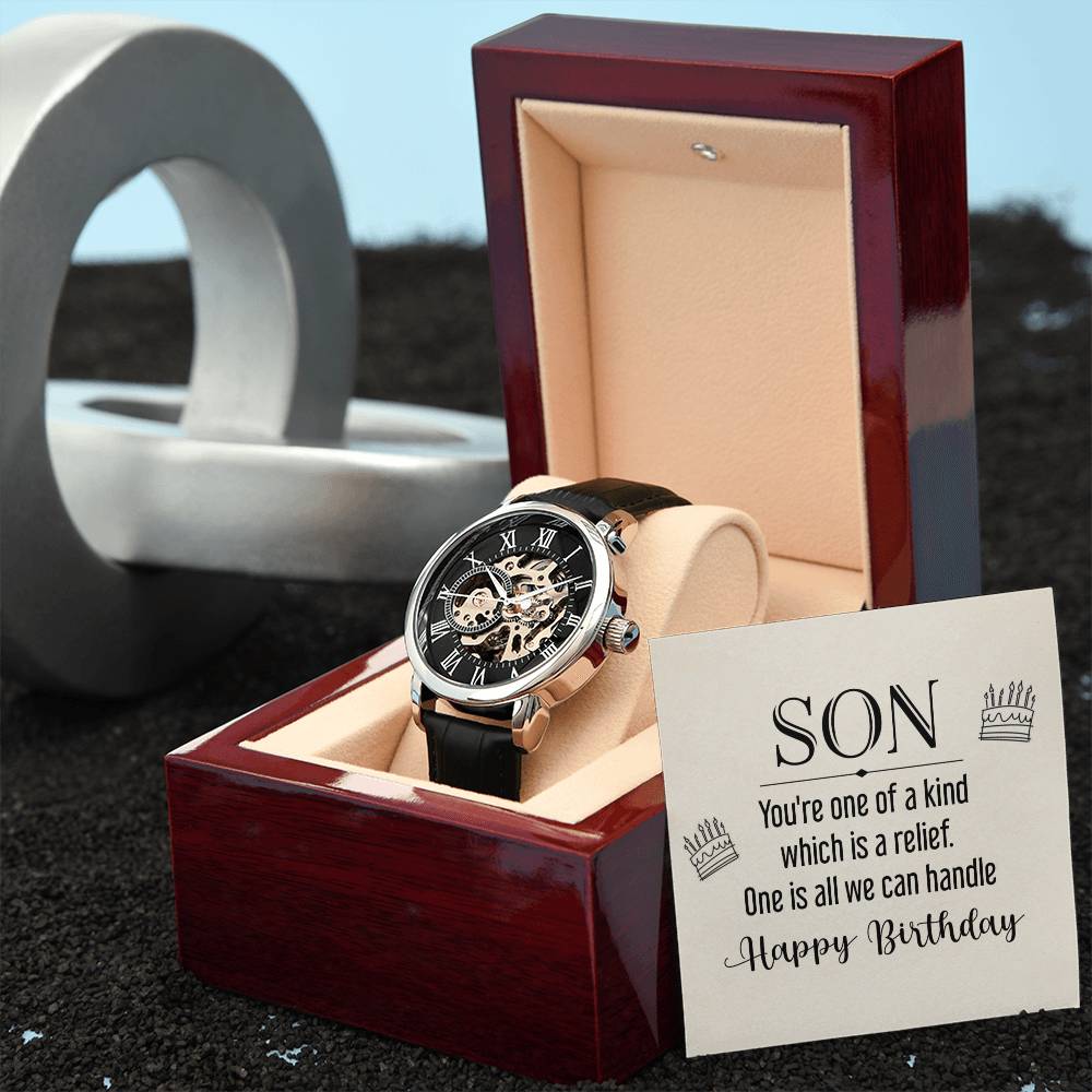 To Son - Son. You're one - Openwork Watch