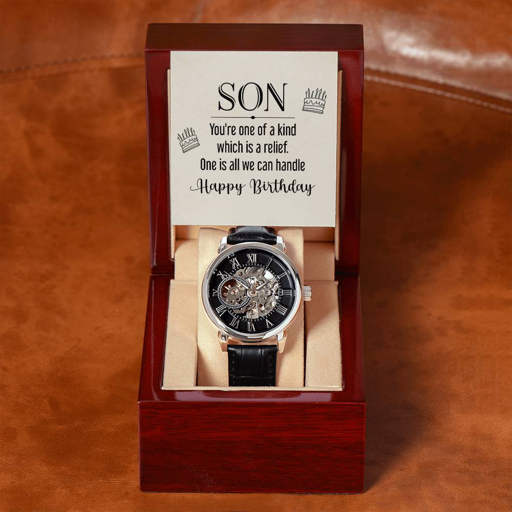 To Son - Son. You're one - Openwork Watch