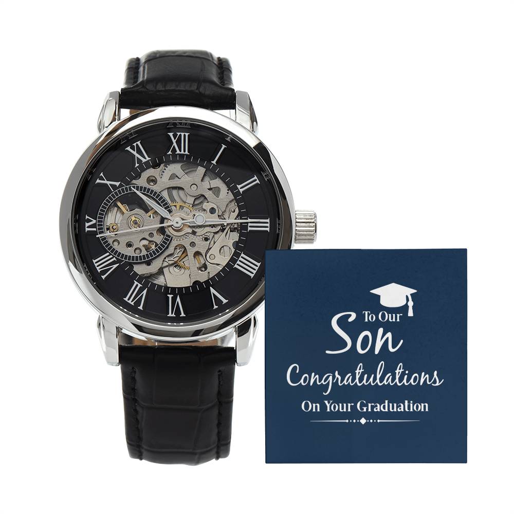 To Son - To our son. Congratulations - Openwork Watch