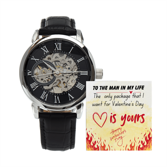 To the man in my life - The only package - Openwork Watch