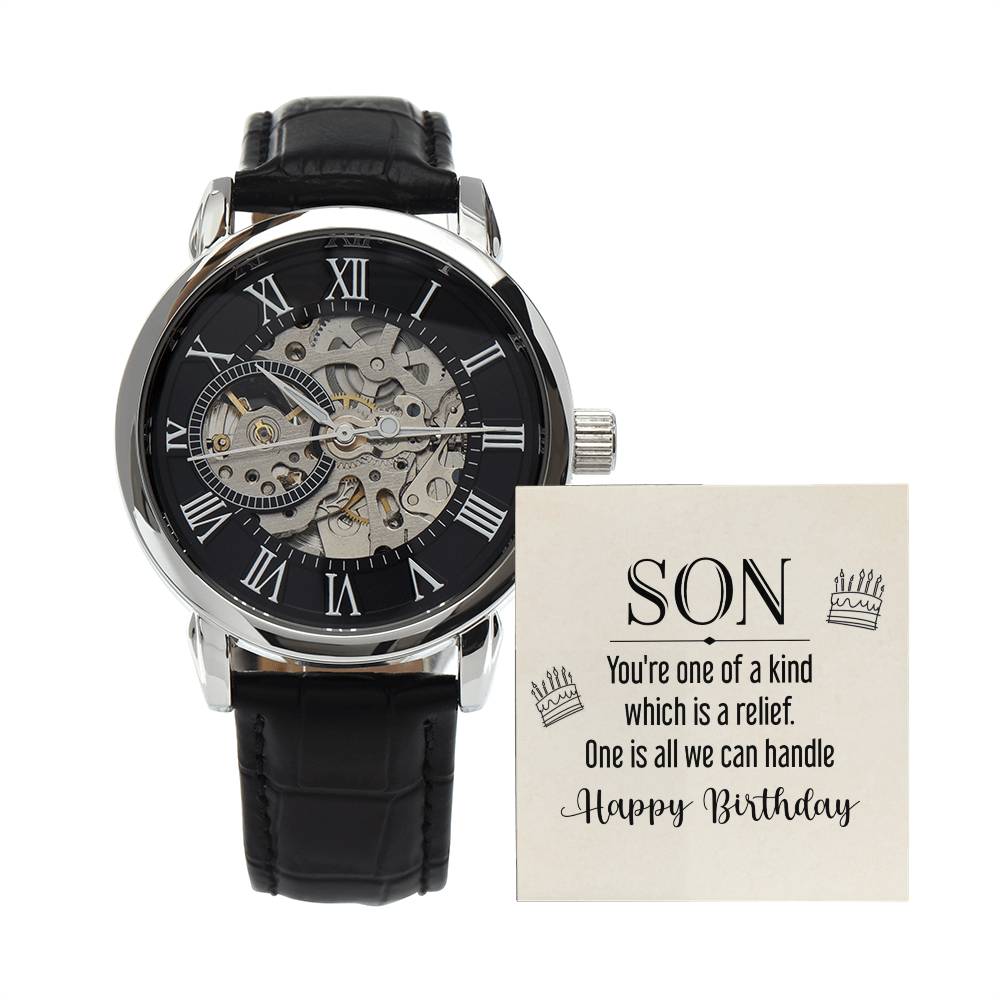 To Son - Son. You're one - Openwork Watch