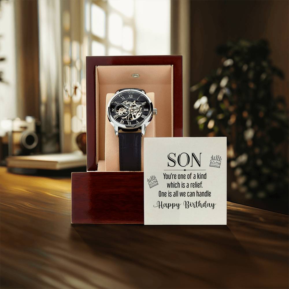 To Son - Son. You're one - Openwork Watch