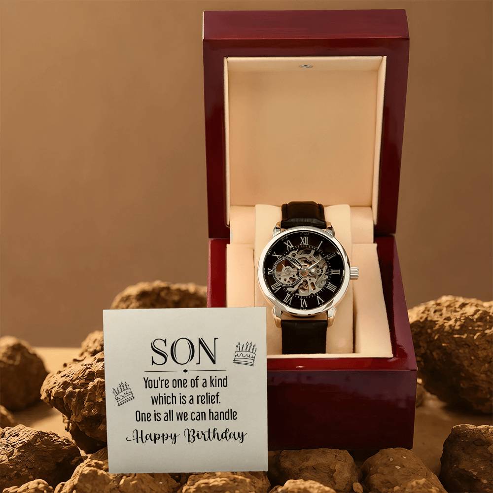 To Son - Son. You're one - Openwork Watch