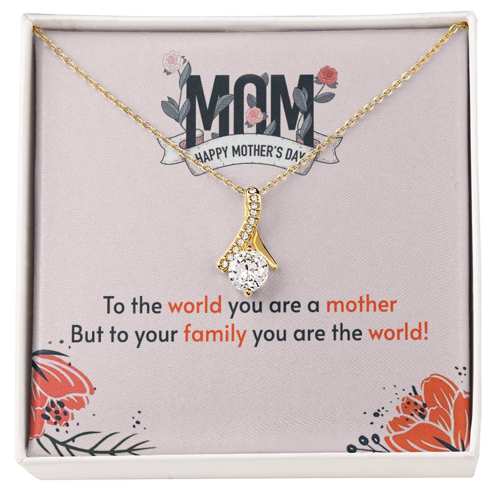 Mother's Day - To the world - Alluring Beauty Necklace