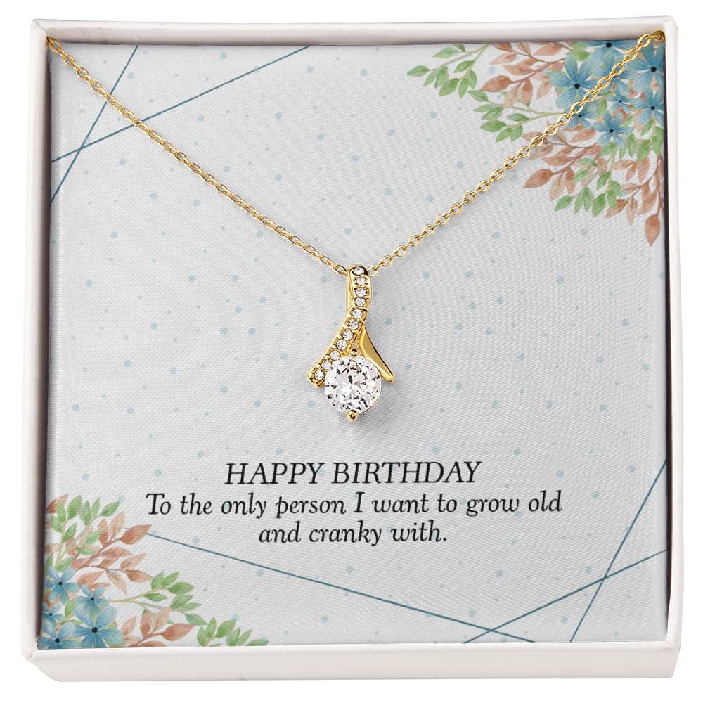 Birthday - To the only person - Alluring Beauty Necklace