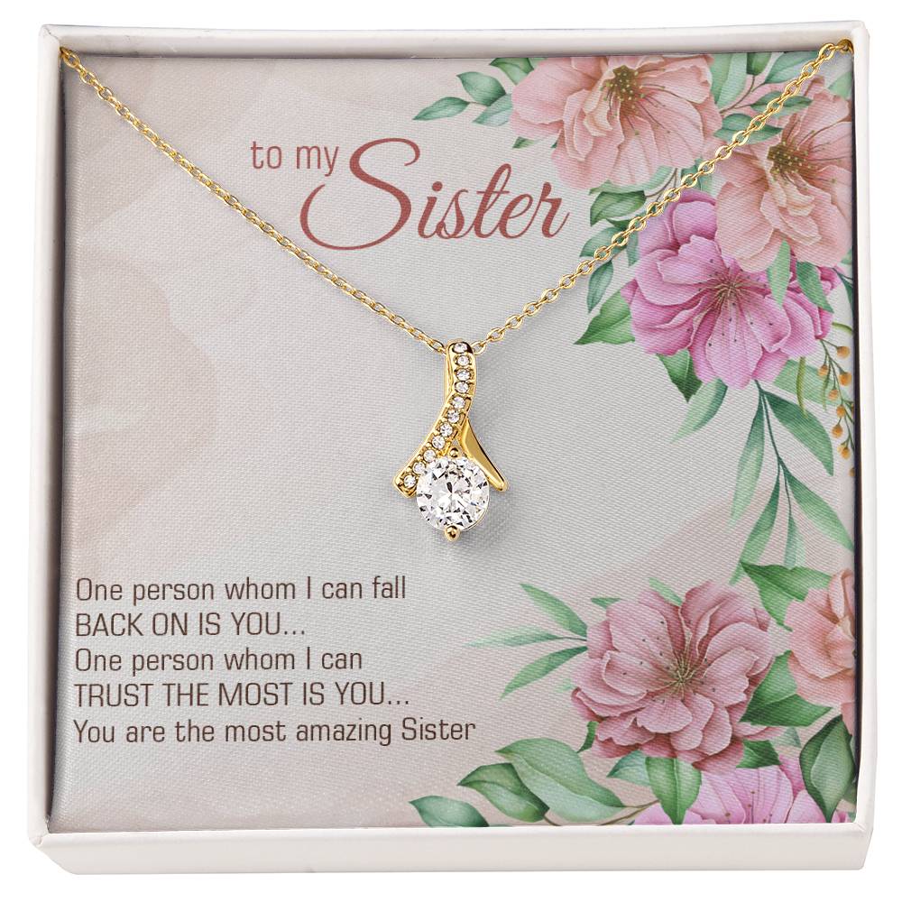 To Sister - One person - Alluring Beauty Necklace