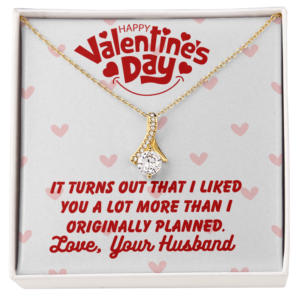 Happy Valentine's Day - It turns out - Alluring Beauty Necklace