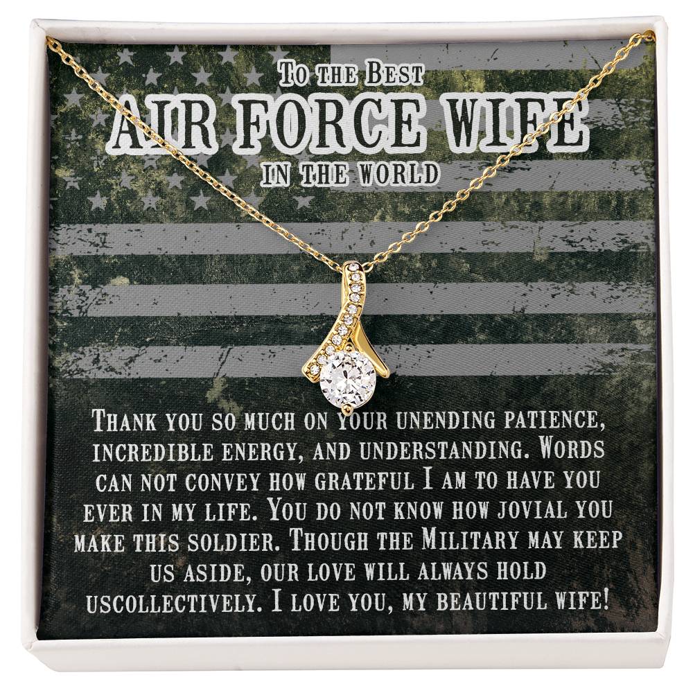 To Air Force Wife - Thank you so much - Alluring Beauty Necklace