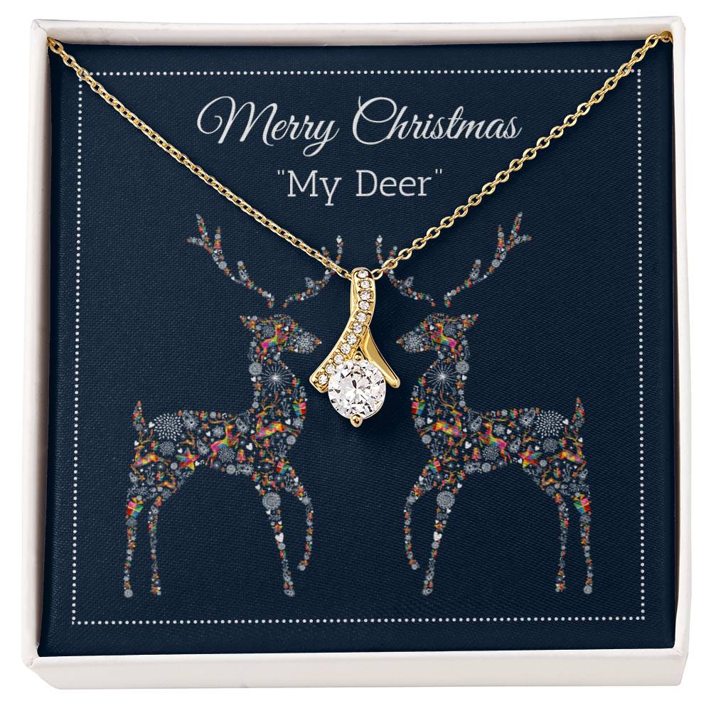 My Deer - Merry Christmas - Alluring Beauty Necklace