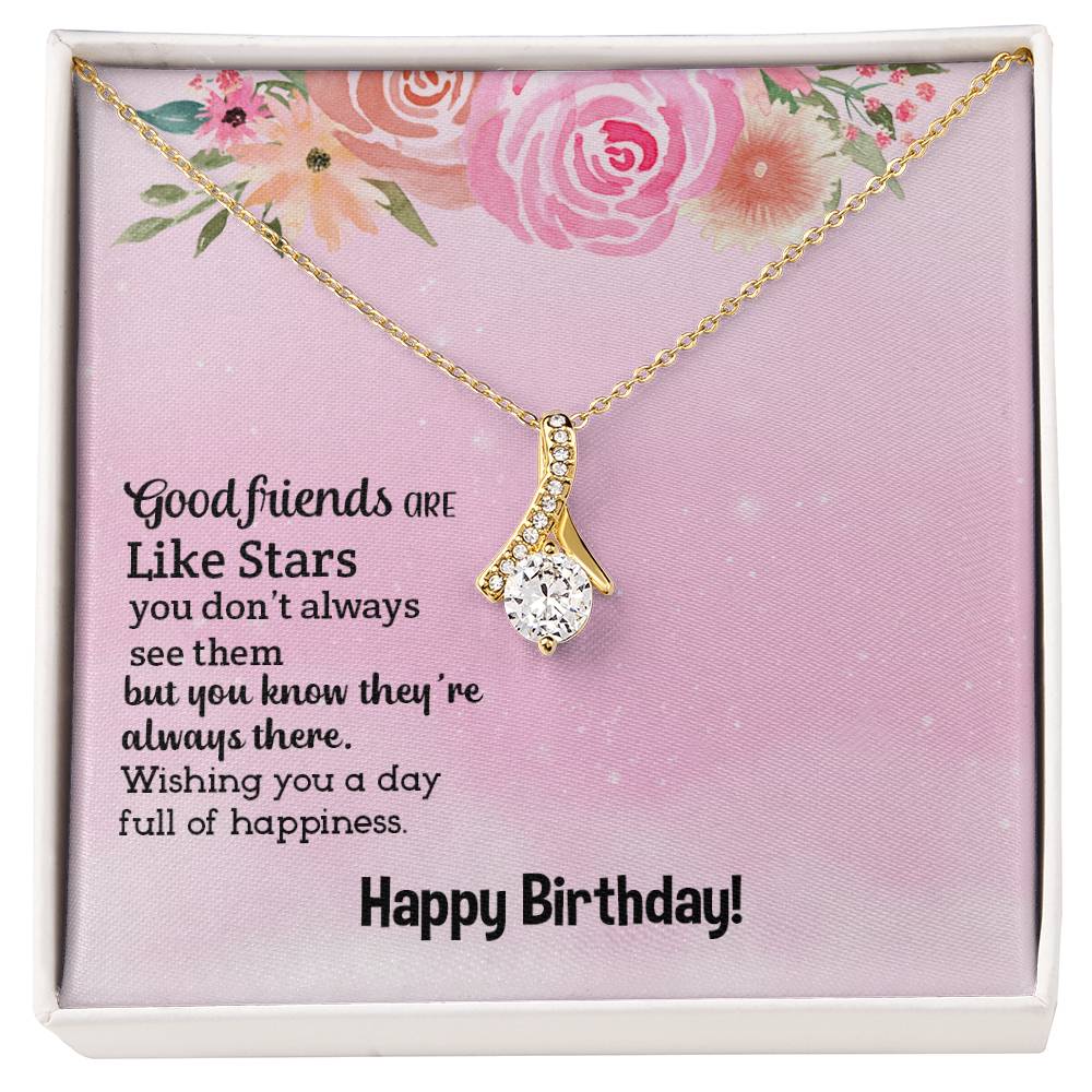 Birthday - Good friends - Alluring Beauty Necklace