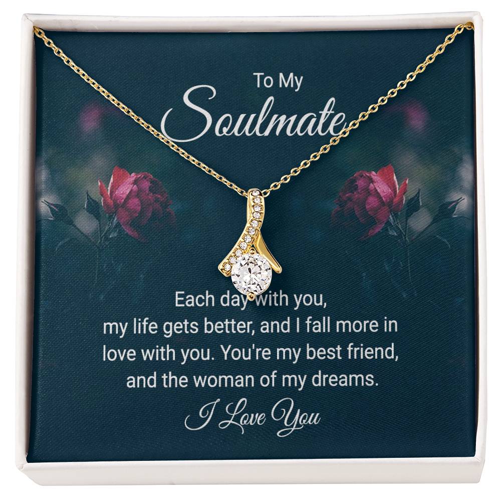 To Soulmate - Each day with you - Alluring Beauty Necklace