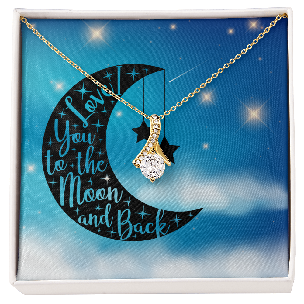 Love - To the moon and back - Alluring Beauty Necklace