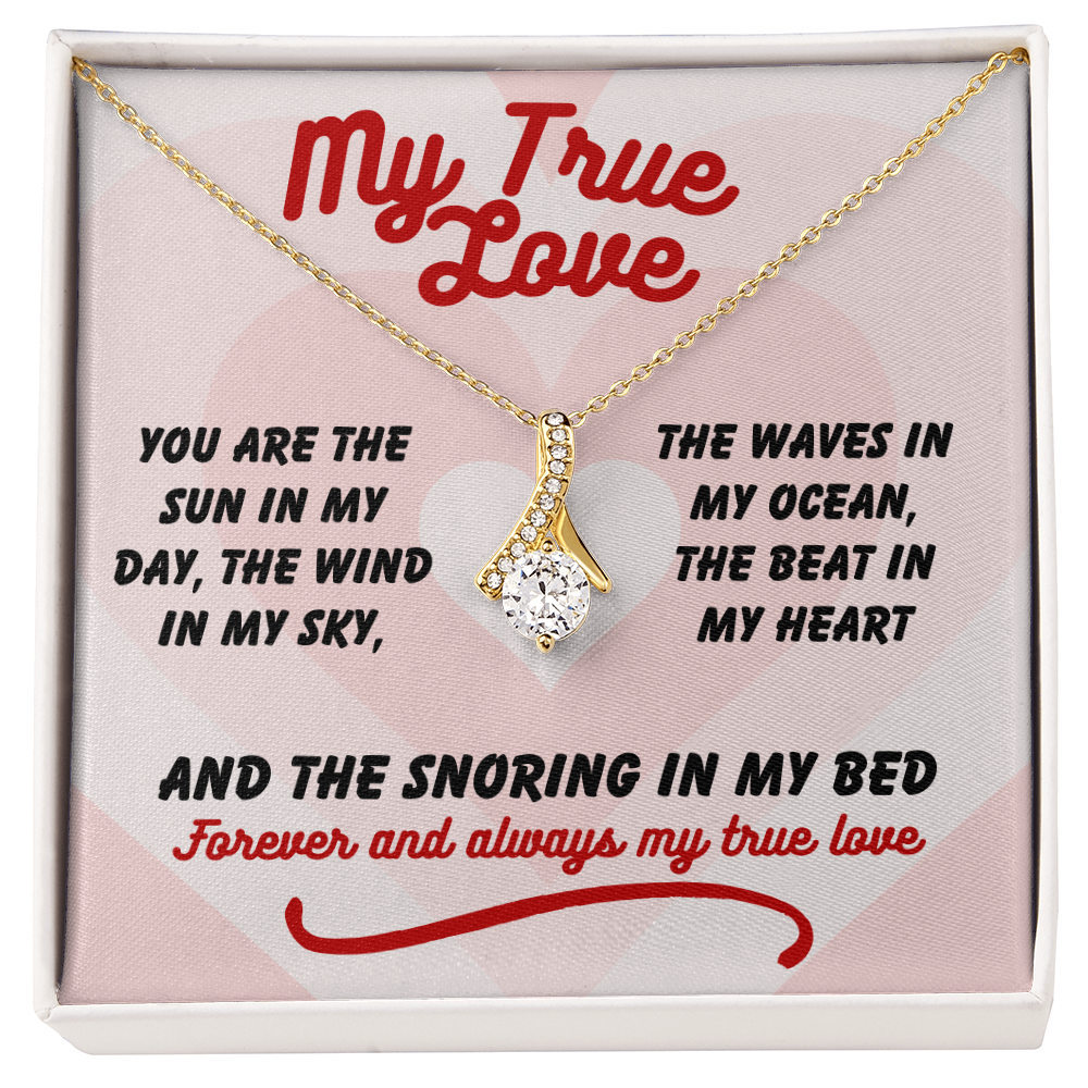 My true love - You are the sun - Alluring Beauty Necklace