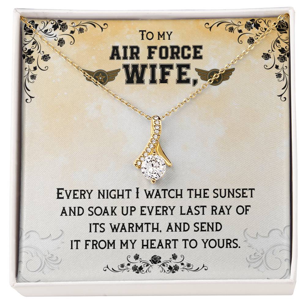 To Air Force Wife - Every night - Alluring Beauty Necklace