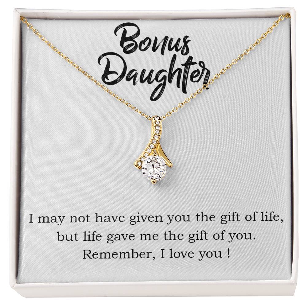 To Bonus Daughter - I may not - Alluring Beauty Necklace