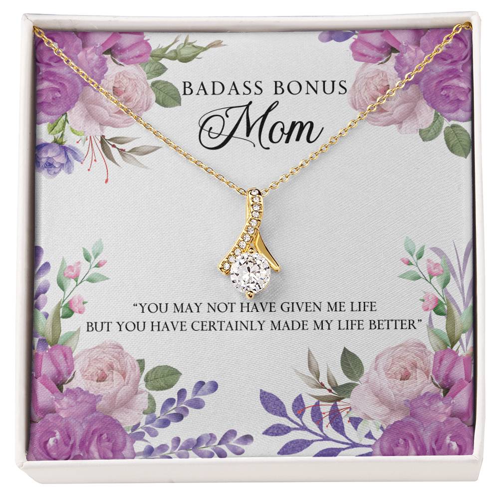 To Mom - You may not have - Alluring Beauty Necklace