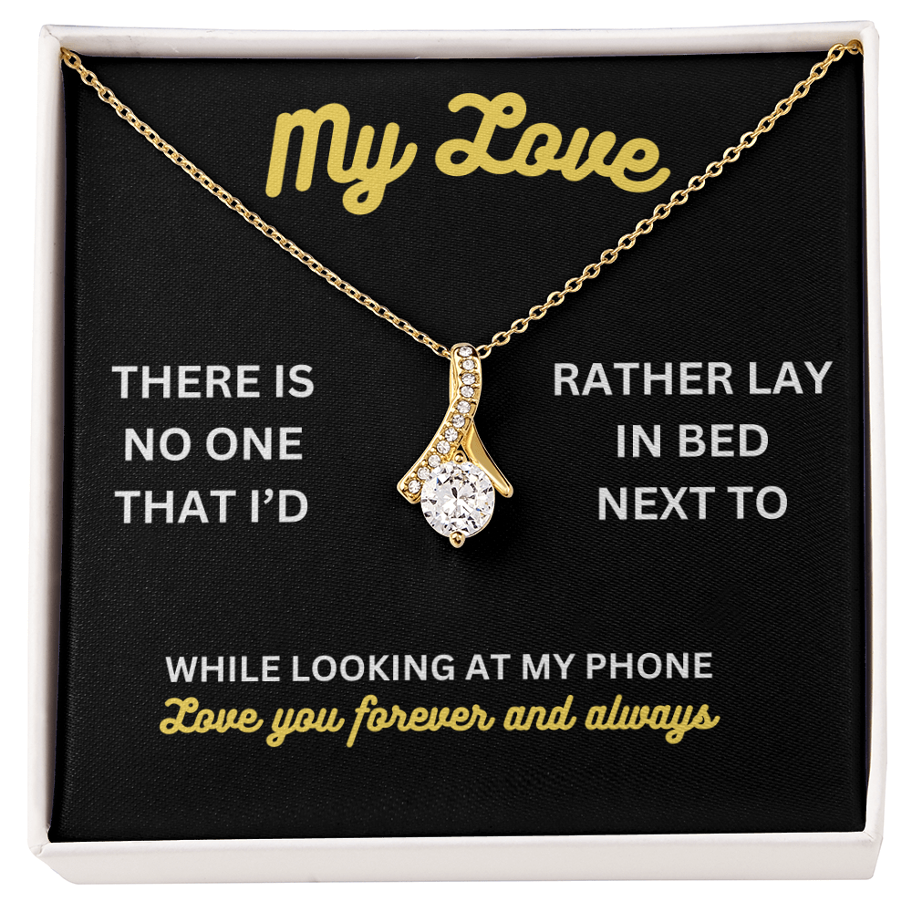 My love - There is no one - Alluring Beauty Necklace