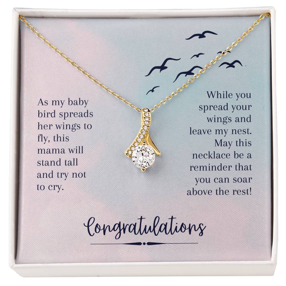 Congratulations - As my baby bird - Alluring Beauty Necklace