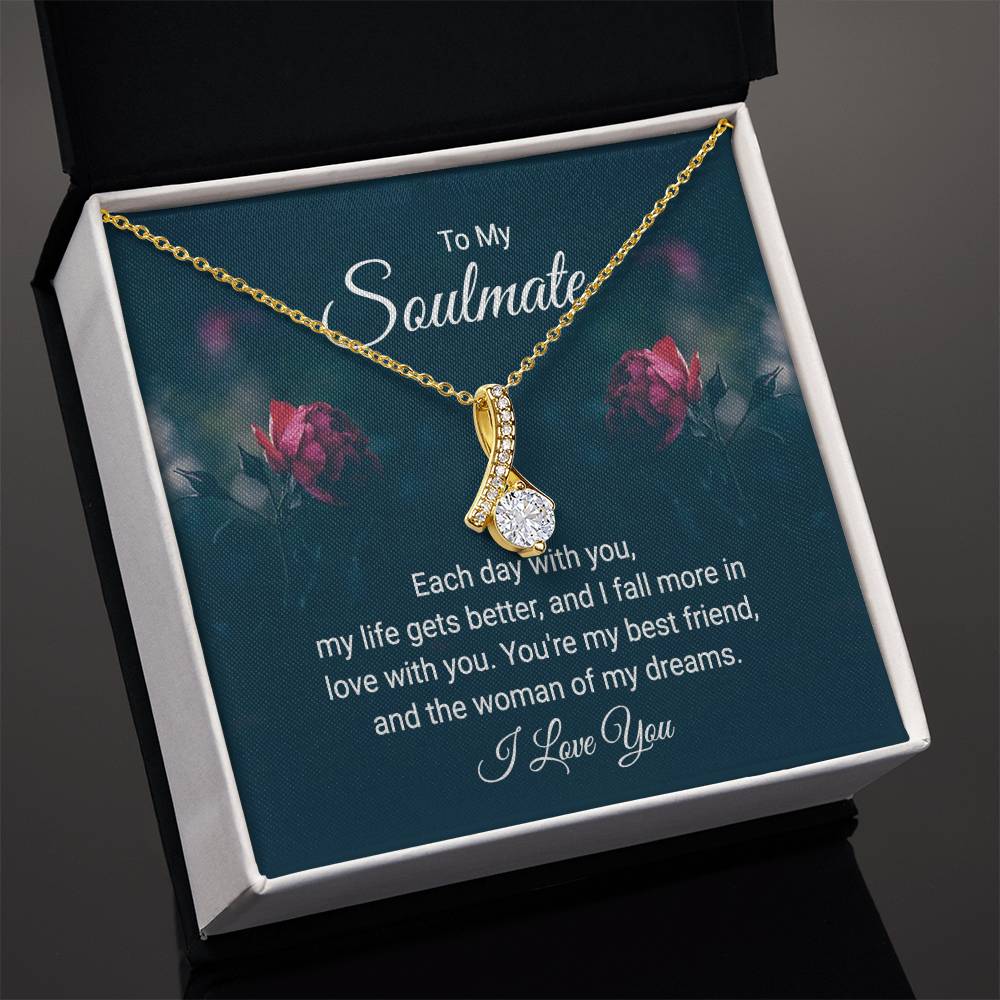 To Soulmate - Each day with you - Alluring Beauty Necklace