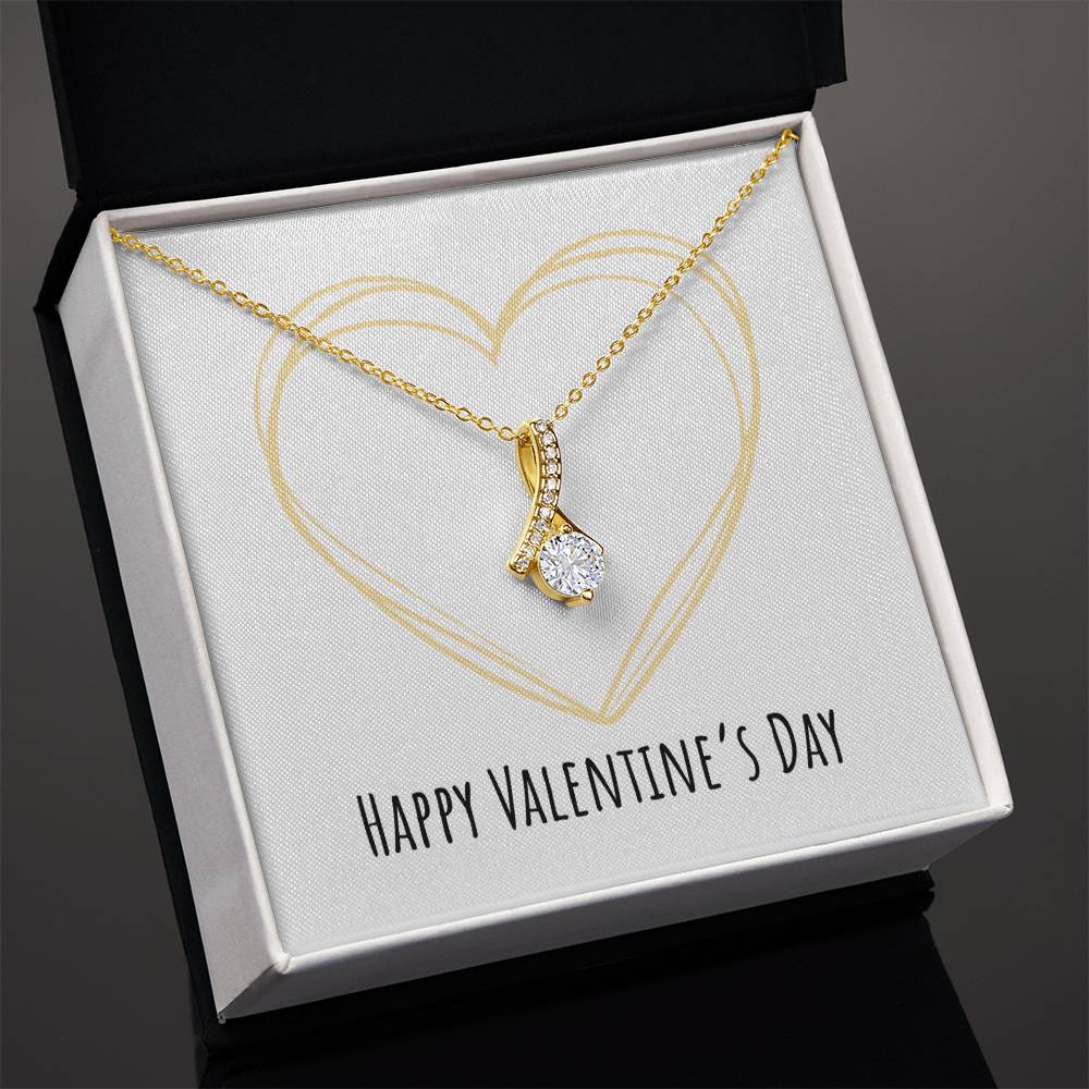 Valentine's Day - Heart - Alluring Beauty Necklace