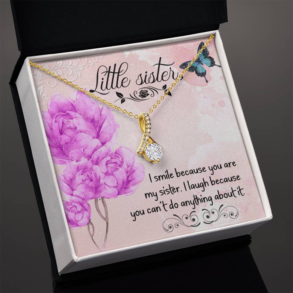 To Sister - I smile - Alluring Beauty Necklace