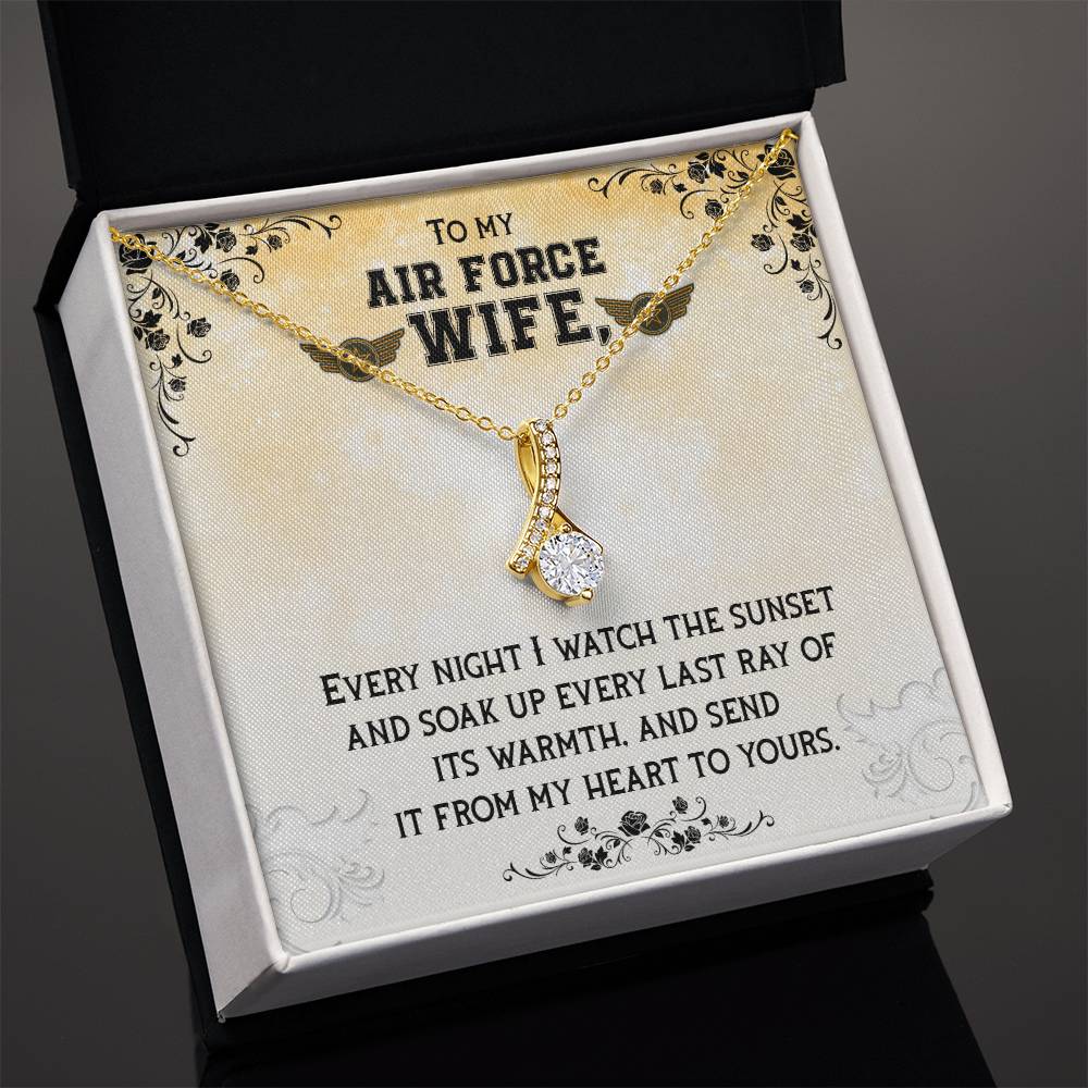 To Air Force Wife - Every night - Alluring Beauty Necklace