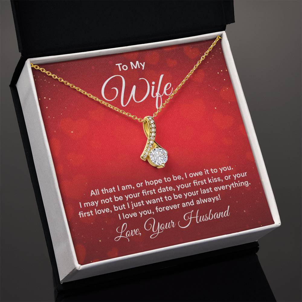 To Wife - All that I am - Alluring Beauty Necklace