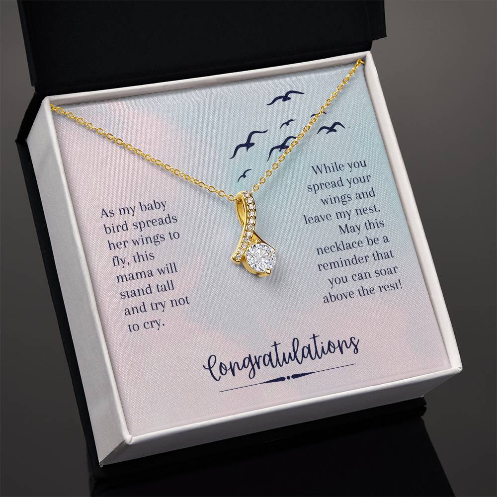 Congratulations - As my baby bird - Alluring Beauty Necklace