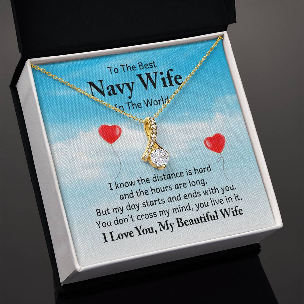 To Navy Wife - I know - Alluring Beauty Necklace