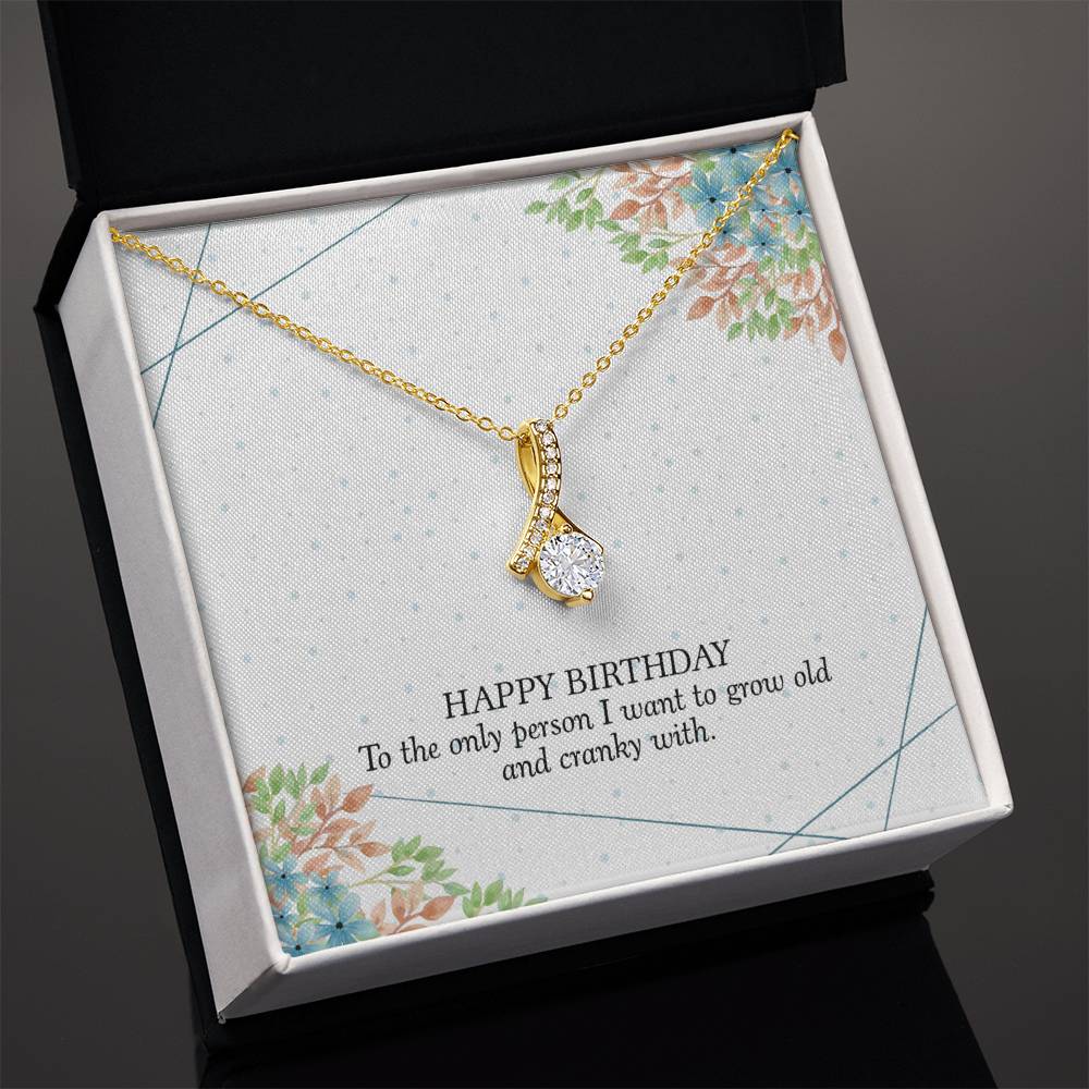 Birthday - To the only person - Alluring Beauty Necklace