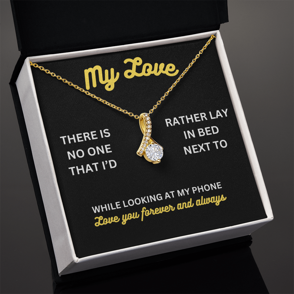 My love - There is no one - Alluring Beauty Necklace