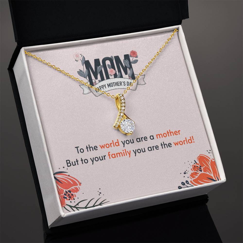 Mother's Day - To the world - Alluring Beauty Necklace