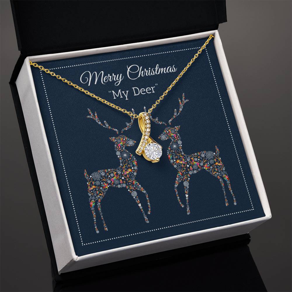 My Deer - Merry Christmas - Alluring Beauty Necklace