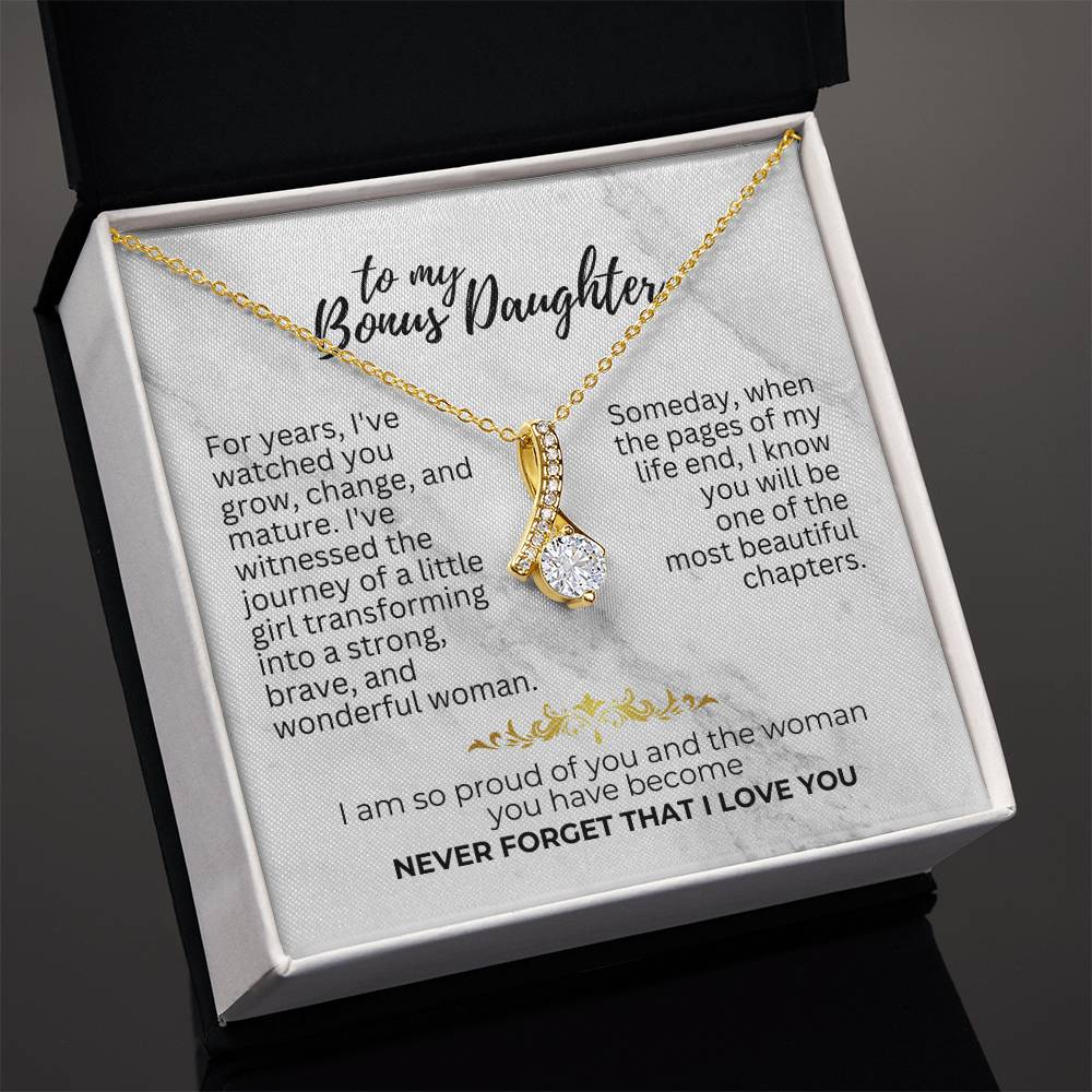 To Bonus Daughter - For years - Alluring Beauty Necklace