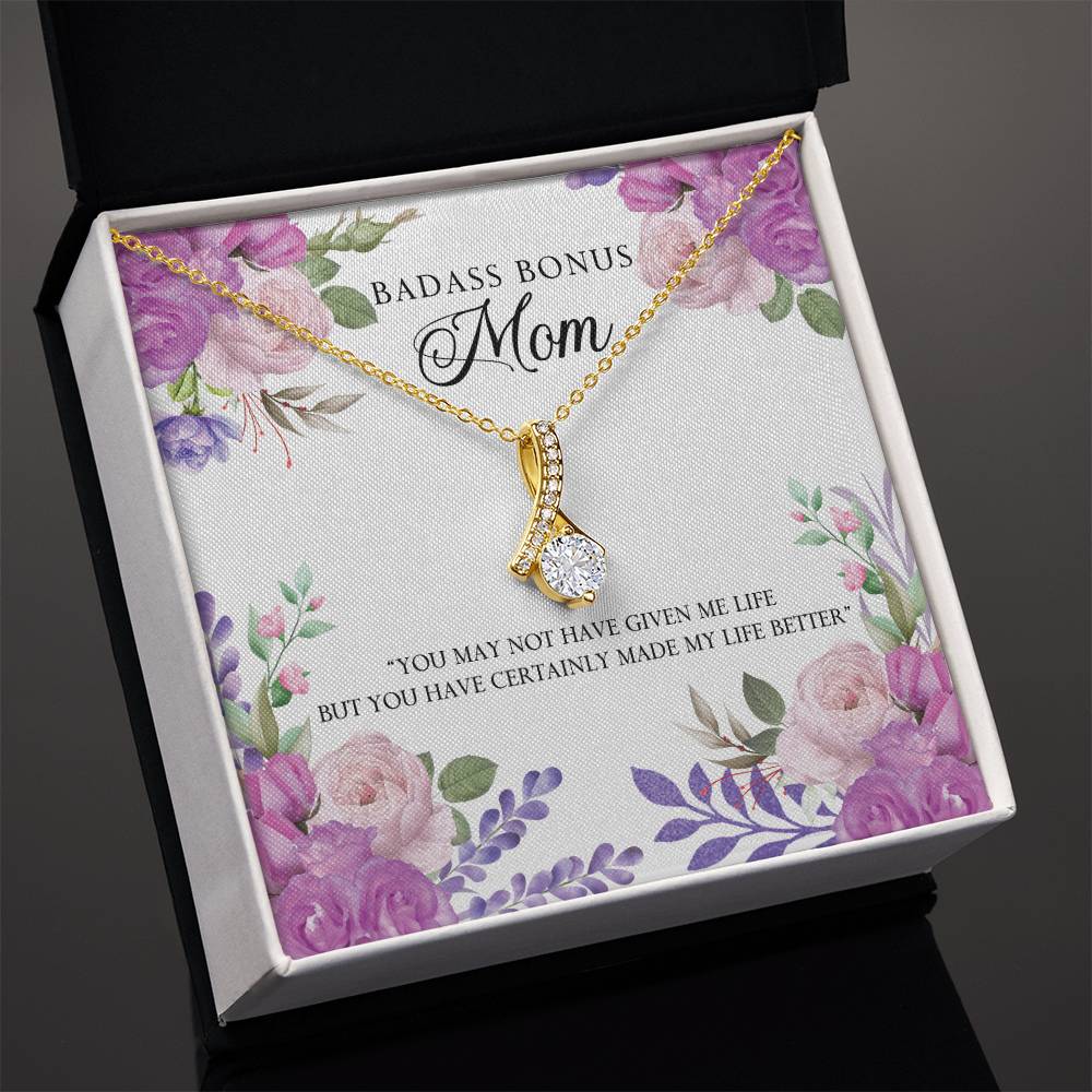 To Mom - You may not have - Alluring Beauty Necklace