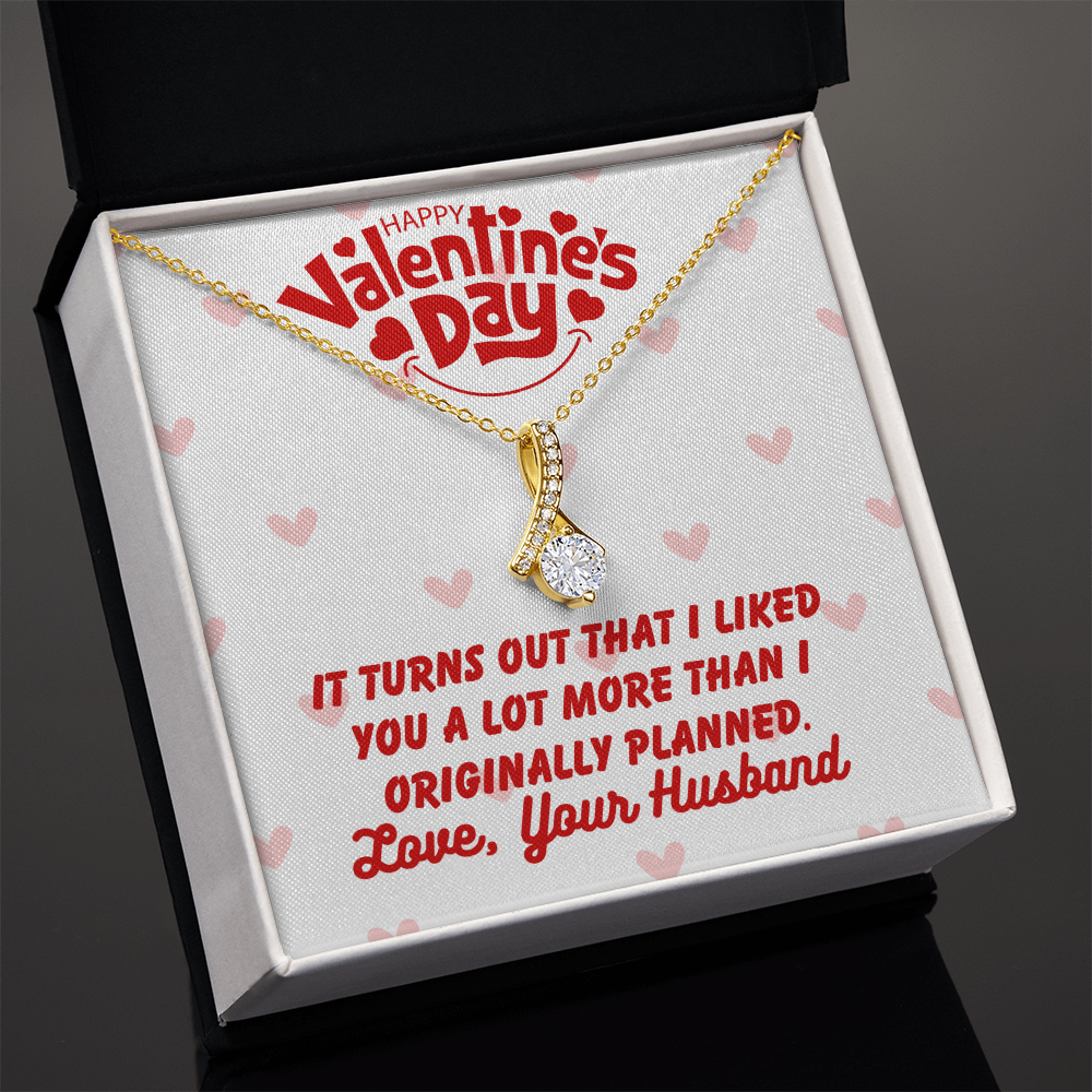 Happy Valentine's Day - It turns out - Alluring Beauty Necklace