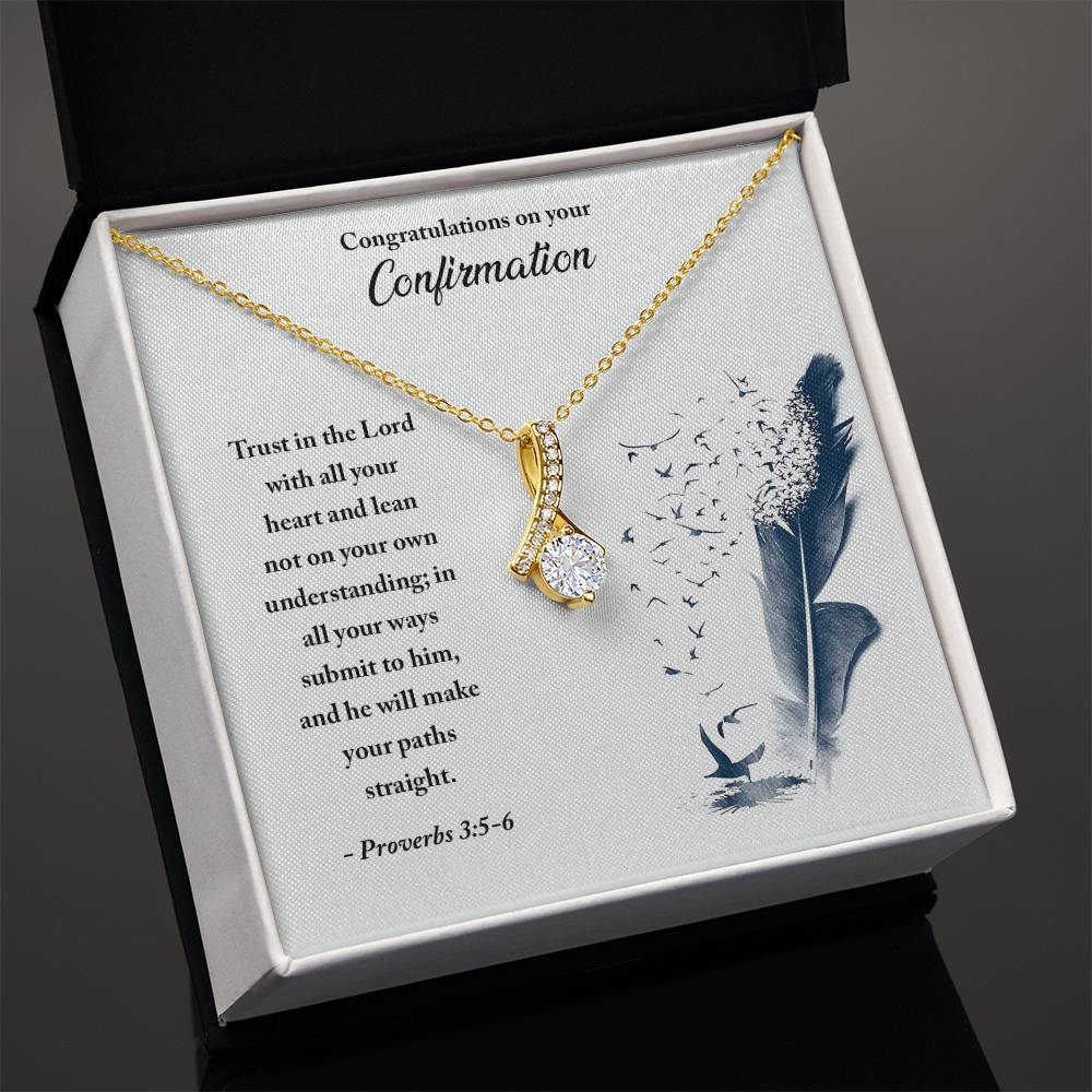 Confirmation - Trust in the Lord - Alluring Beauty Necklace