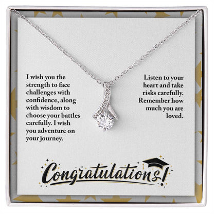 Graduation - I wish you the strength - Alluring Beauty Necklace