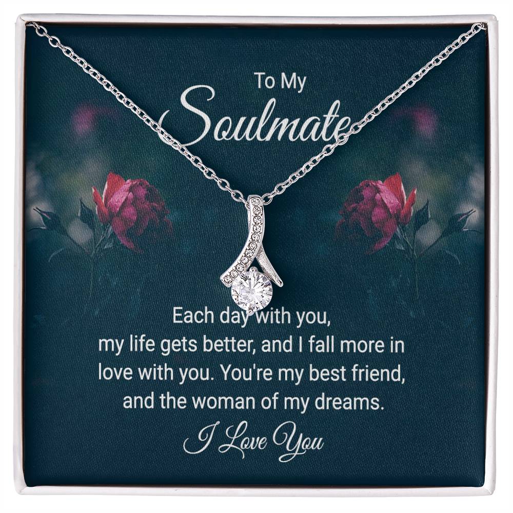 To Soulmate - Each day with you - Alluring Beauty Necklace