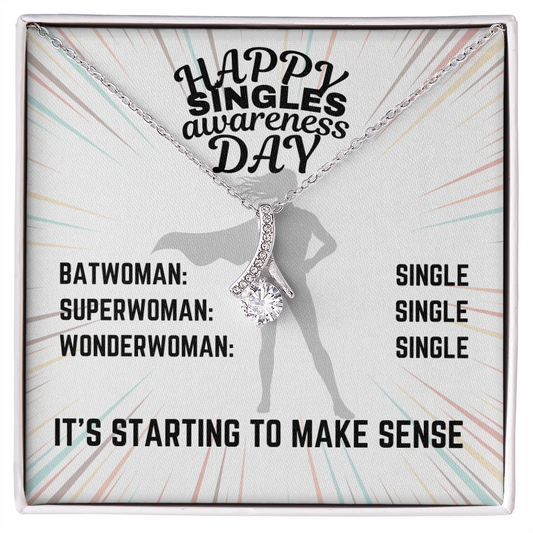 Happy Singles Awareness Day - Batwoman: Single - Alluring Beauty Necklace